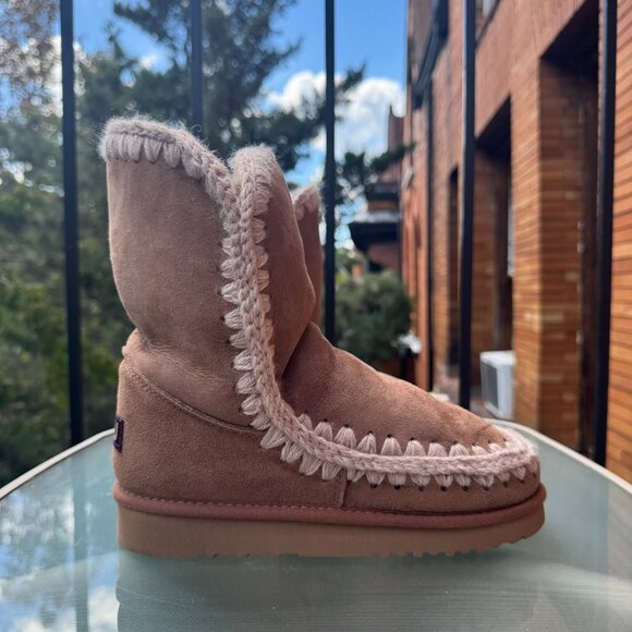 New MOU Creston Eskimo Slipper Boots in Tobacco Brown US 8 / EUR 38 - Picture 10 of 11